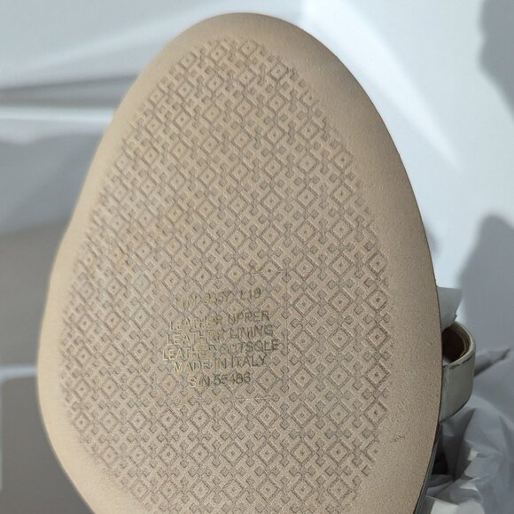 TORY BURCH * $328 * Penelope Slingback Sandal Gold Strappy Prom Formal 9 9.5 - Picture 16 of 16